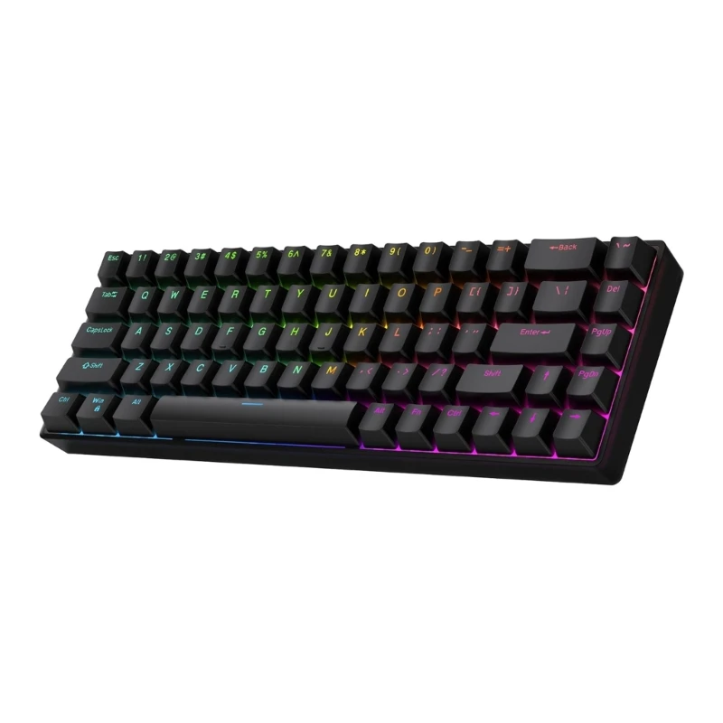 Эргономичная игровая клавиатура Raven68 TypeC с регулируемым расстоянием между