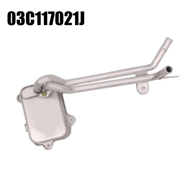 Масляный радиатор масляного радиатора 03C117021J 03C117021D для VW Seat Alhambra Altea Ibiza Leon Toledo Skoda