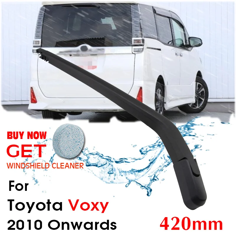 

Car Wiper Rear Back Window Windscreen Windshield Wipers For Toyota Voxy Hatchback 420 mm 2010 Onwards Auto Accessories