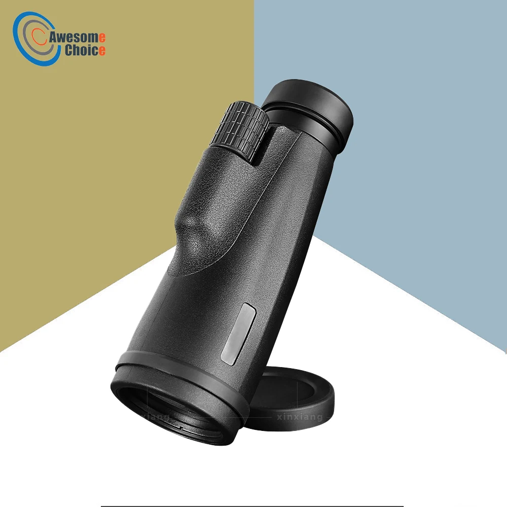 

HD 12x50 Mini Portable Monocular Zooming Focus Optical Hunting Telescope Low Night Vision Outdoor Camping Hiking Tourism Scope