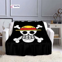 anime one piece 3d print rectangle blanket flannel blanket unique throw blanket for sofa bed