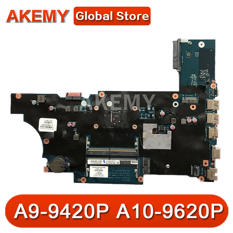 

For HP PROBOOK 455 G5 Laptop Motherboard Mainboard With A9-9420P A10-9620P AMD CPU DAX9AAMB6E0 Motherboard 100% Tested Fast Ship