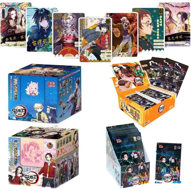 

Demon Slayer Card TCG игровые карты настольные игрушки для семьи Детский Рождественский подарок
