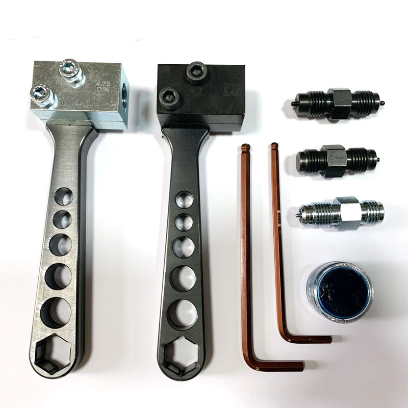 

Universal Hydraulic Flanging Device Brake Lines fuse Hydraulic Flaring Tool Kit