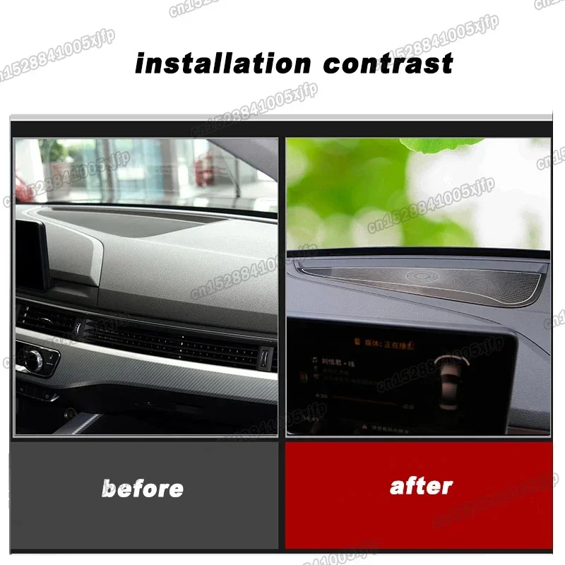 Отделка для приборной панели автомобиля Audi A4 B9 2017 2018 2019 2020 2021 A5 Avant Sportback