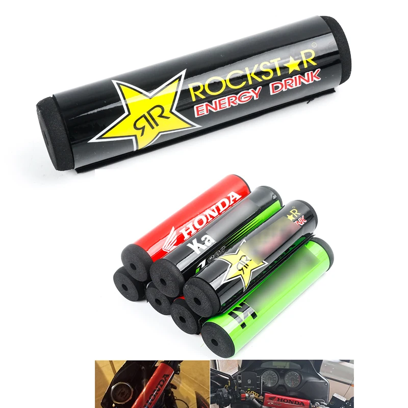 Накладка на руль, 20 см, 7/8 дюйма, для мотоциклов Honda KTM, Suzuki, Yamaha, Kawasaki