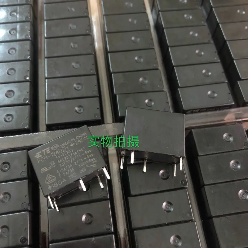 5 шт. PCH-124D2H PCH-112D2H 12 В 24 оригинальное реле TE 5A 5-контактный постоянный ток