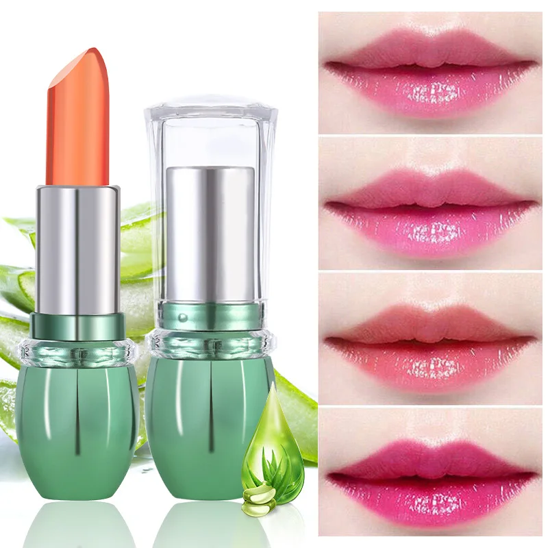 

Novelty Cosmetics Kawaii Lip Balm Korean Makeup Lips Moisturizer Glittery Gloss Beauty Jelly Lipstick 24 Hours Waterproof Oil