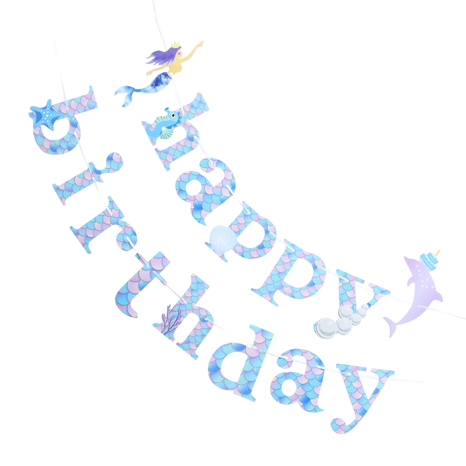 

Бумажный баннер для гавайской вечерние, пляжный креативный праздничный баннер, подвесное украшение