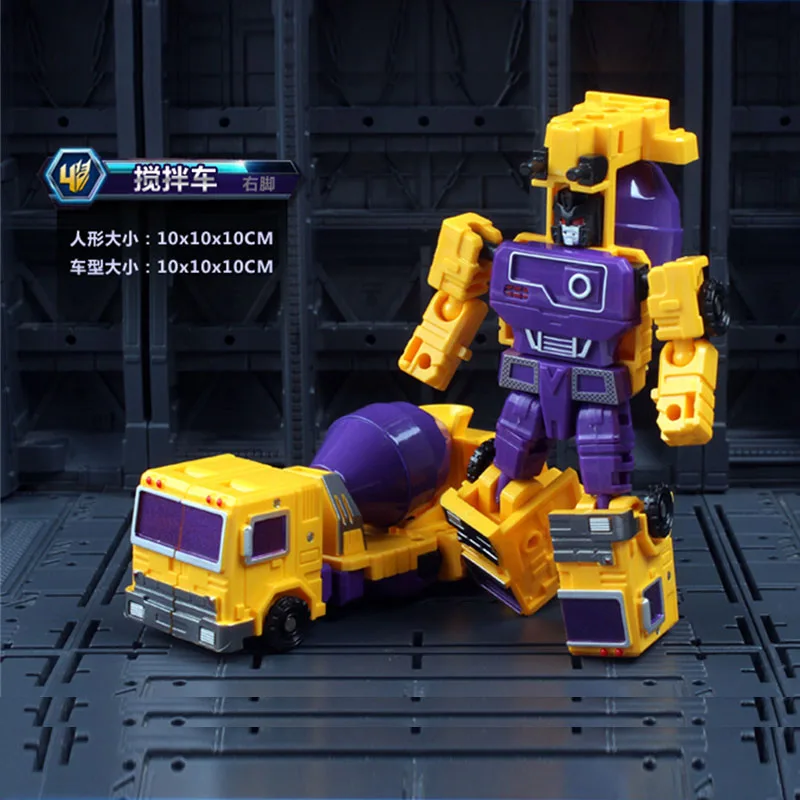 

NBK Transformation Devastator G1 GT Combiners 6in1 Toys Car Robot KO Action Figures ABS 42cm Engineering Vehicle Oversize Model