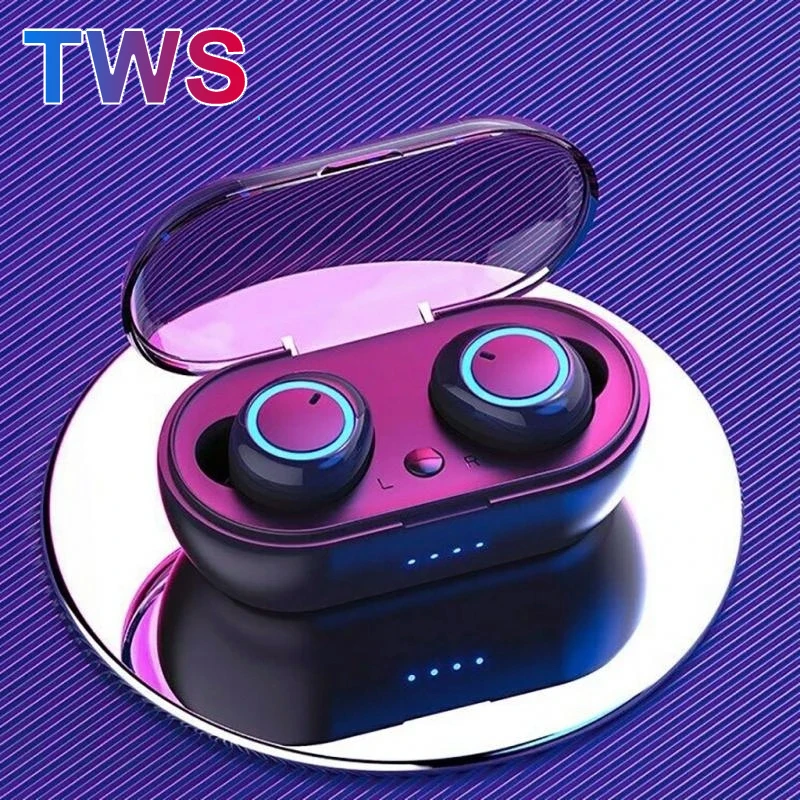 

A2 TWS Wireless Headphones Bluetooth 5.0 Earphone Touch Control 9D Stereo Headset Sport Waterproof Earbuds LED With Mic