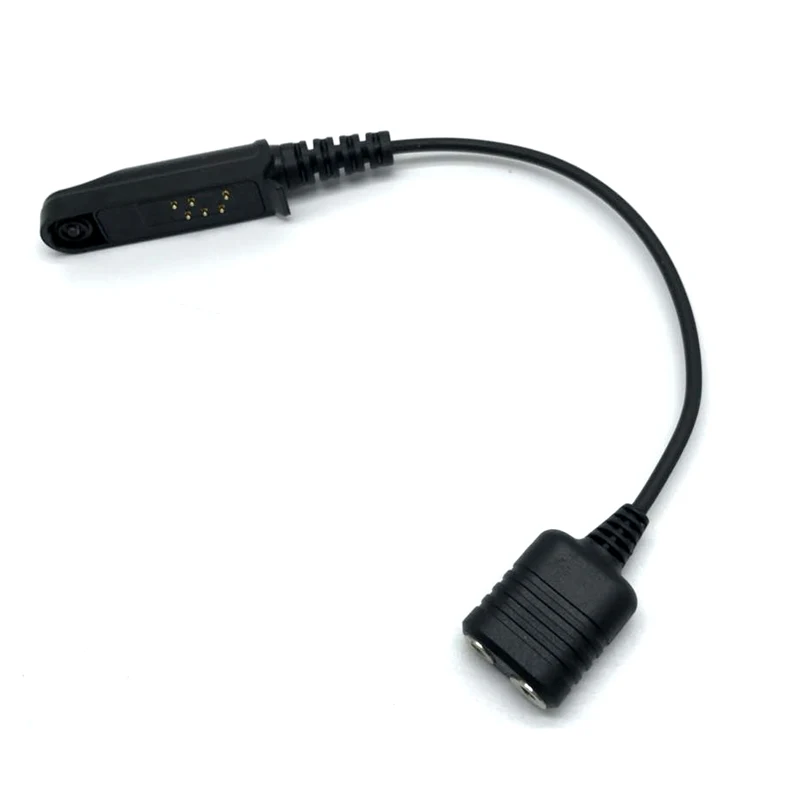 Фото Baofeng UV-9R Plus Walkie Talkie BF-9700 A58 GT-3WP Адаптер аудиокабеля для гарнитуры UV-5R UV82 UV-5S Интерфейс K 2-контактный гнездовой порт №3