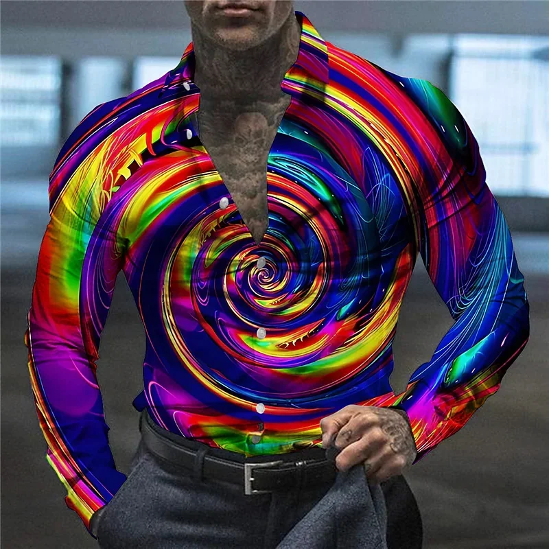 Рубашка мужская с отложным воротником модная повседневная мягкая удобная блуза