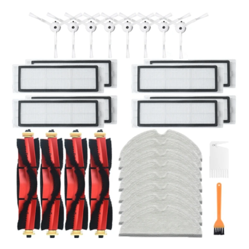 

for Roborock S6 MAXV S6 PURE S6 for Xiaomi Mijia 1/1S Robot Vacuum Cleaner Main Brush Side Brush Hepa Filter Parts