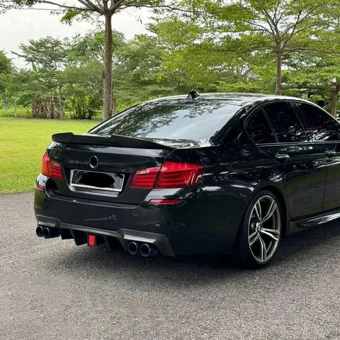 Для BMW F10 F18 5 серии M-Sport M5 2011 2012 2013 2014 2015 2016 задний бампер диффузор спойлер сплиттер аксессуары обвес комплект