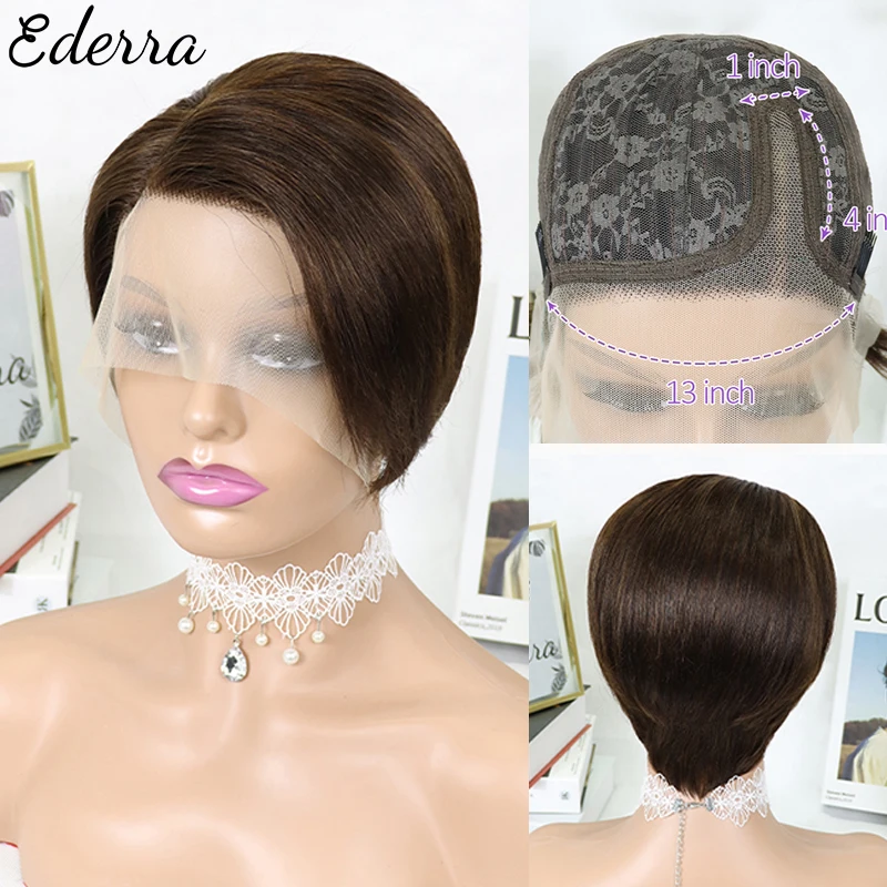 

Short Bob Wig Lace Front Human Hair Wigs For Black Women Human Hair Brazilian Hair T Part Lace Wigs Bone Straight Lace Front Wig