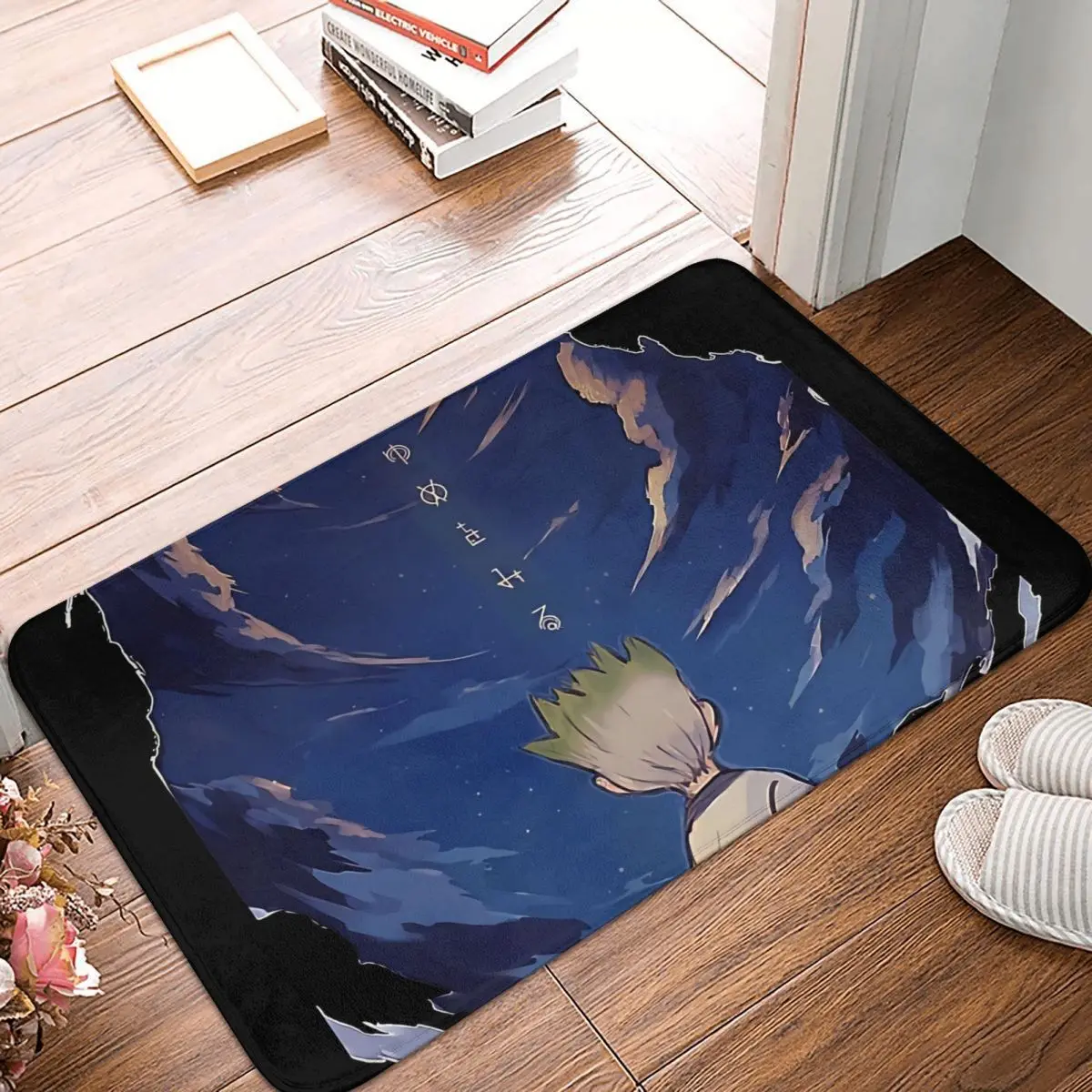 Педоман Ngepil Dr STONE Ishigami Senkuu аниме коврик для спальни дома кухни кухонный ковер