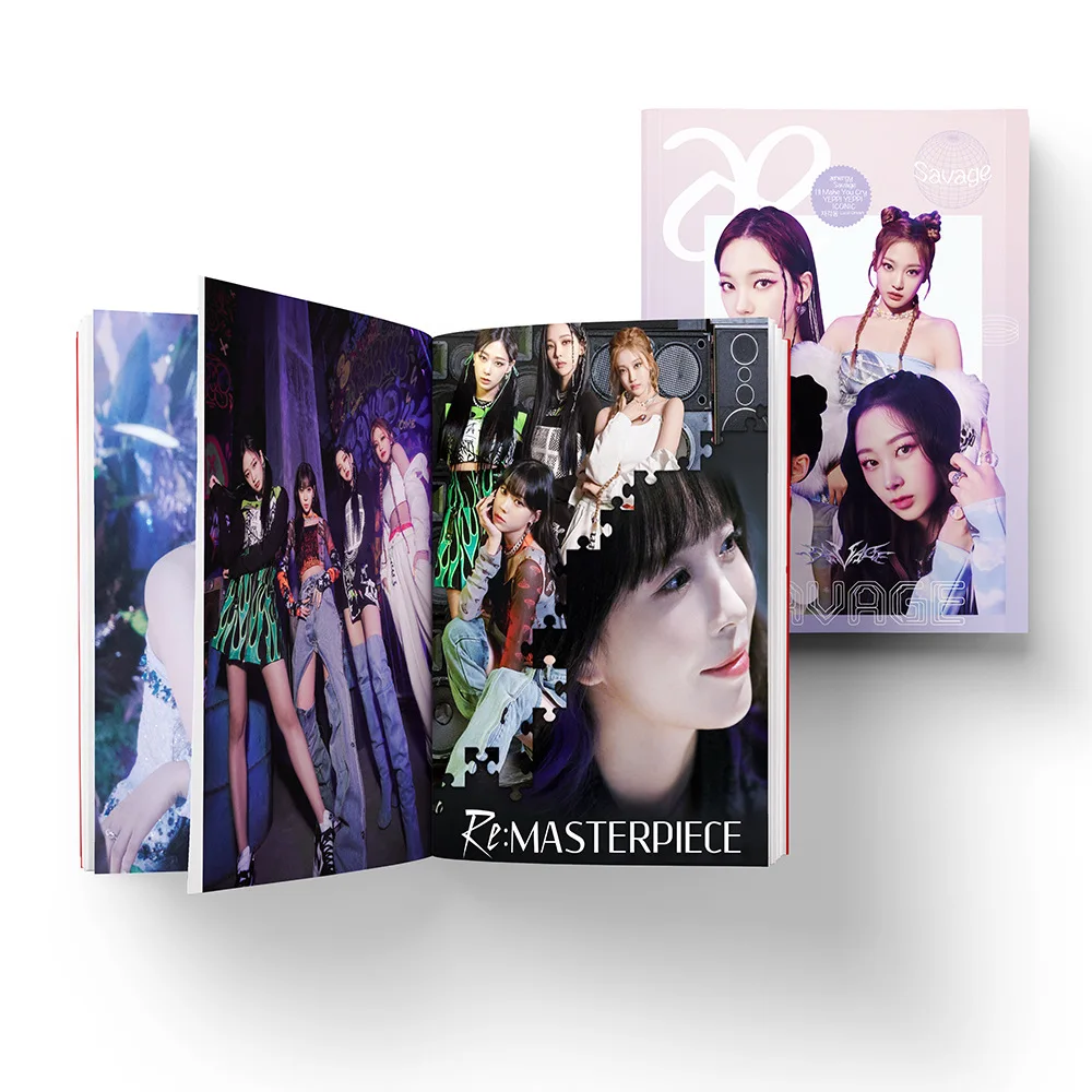 

2022 Aespa Mini Album Ins Style Creative Poster Photo Album 23 Pages Kpop