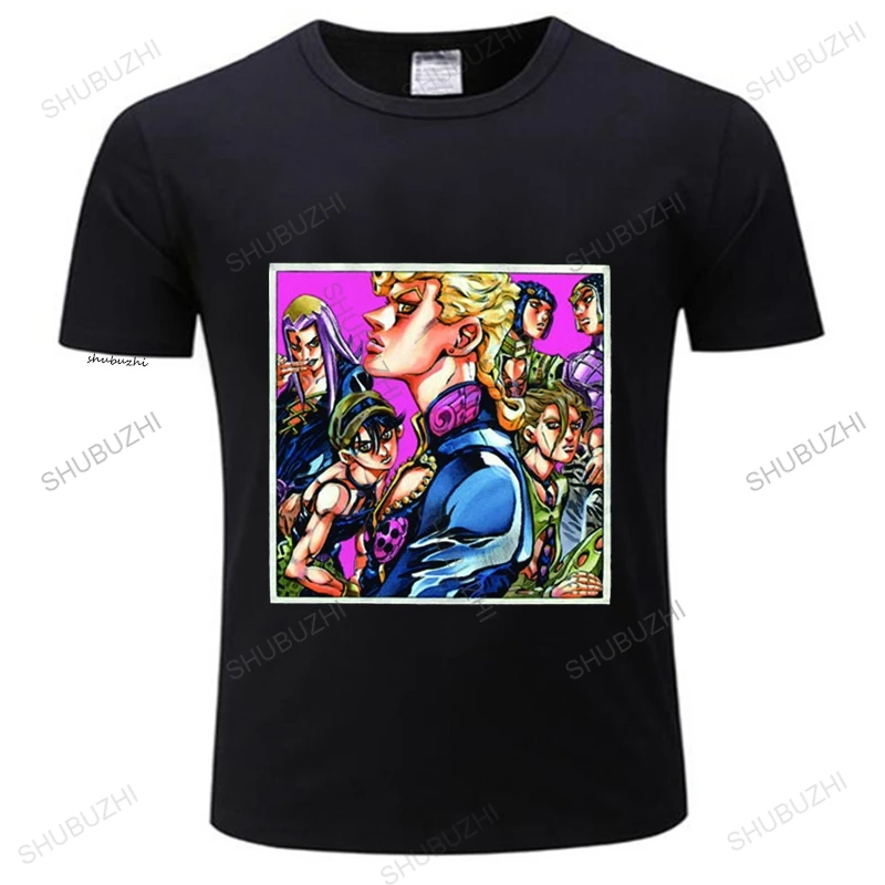 

Крутые мужские футболки Jojos с невероятными приключениями, модная дизайнерская Повседневная Уличная одежда в стиле аниме, хип-хоп, Харадзюку, летняя футболка