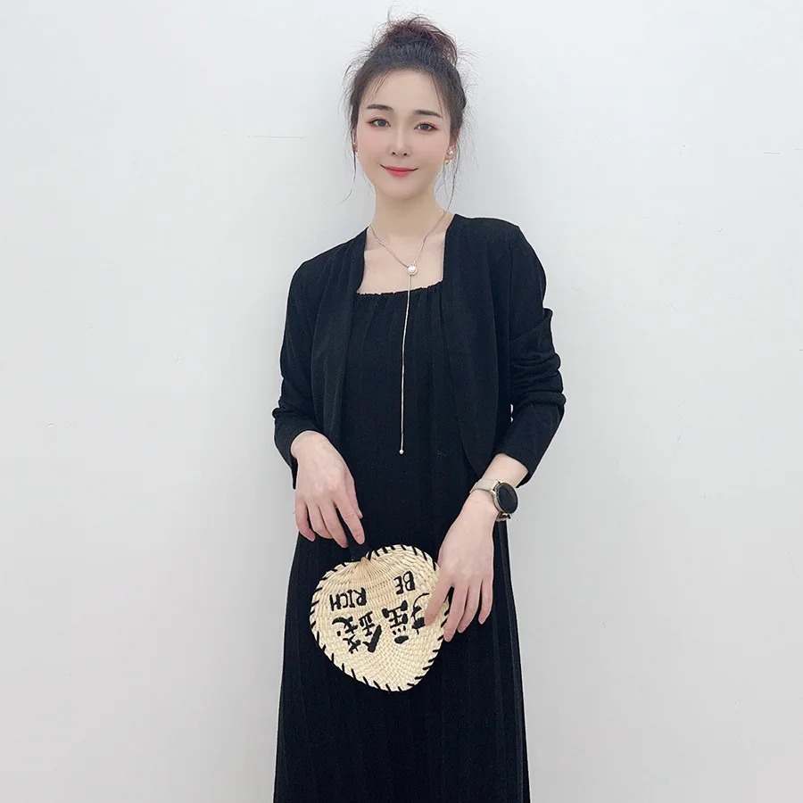 Весенний шерстяной Шелковый кардиган Модный женский вязаный свитер укороченный