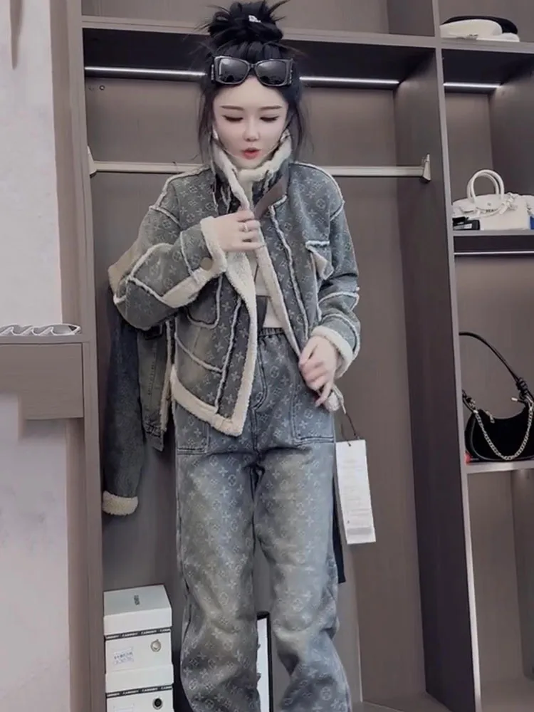 Европейская станция модный темперамент зима 2025 года новая корейская версия с