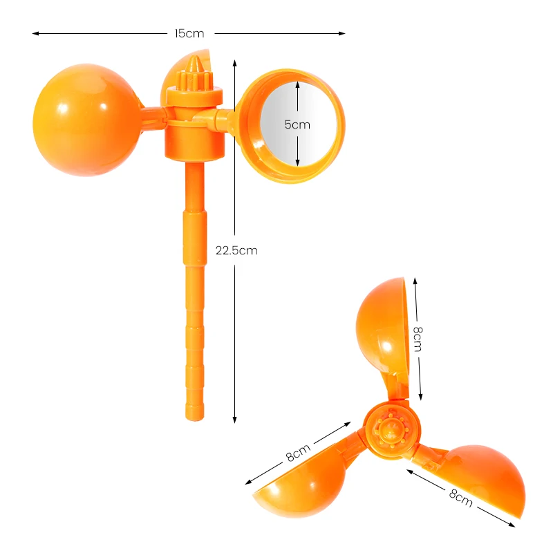

Отпугиватель птиц, ветроэнергетический отпугиватель птиц, приспособление для отпугивания птиц на 360 градусов, инструменты для урожая на улице, для голубей, для сада, газона, вороны, водоемов