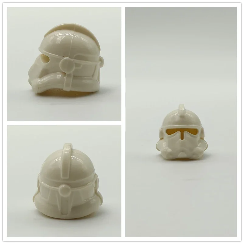 

Минифигурки головки шлемов из пластика 100 шт.