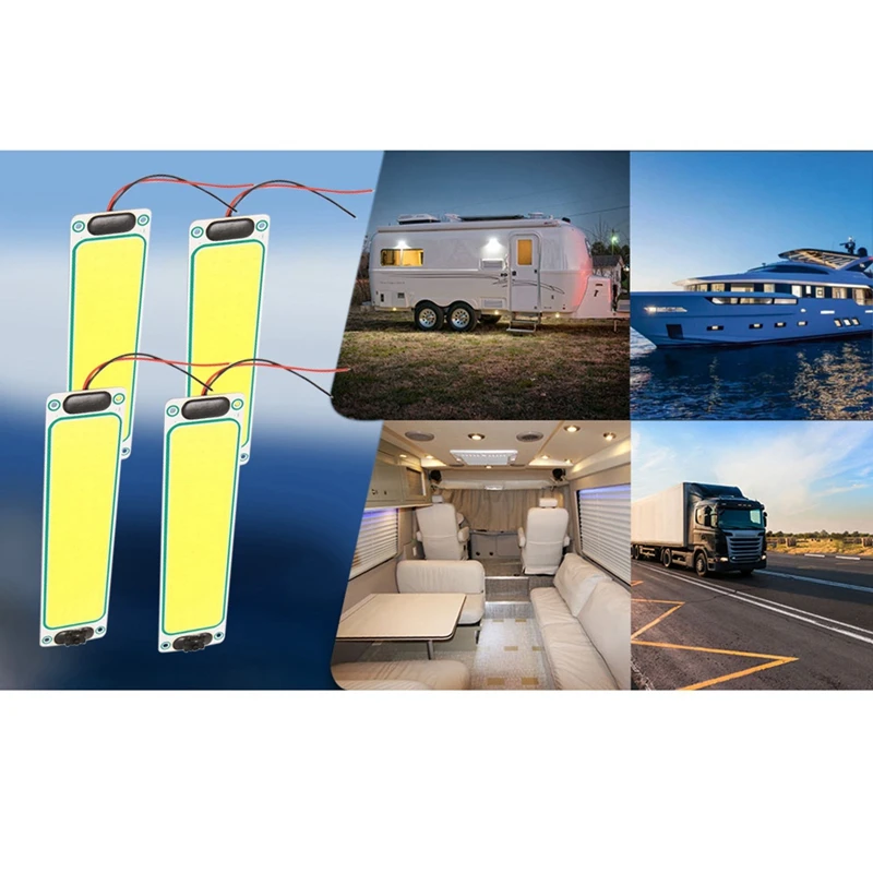 Светодиодная лампа COB 24 В 105 светодиодов внутренняя подсветка лампы для салона RV