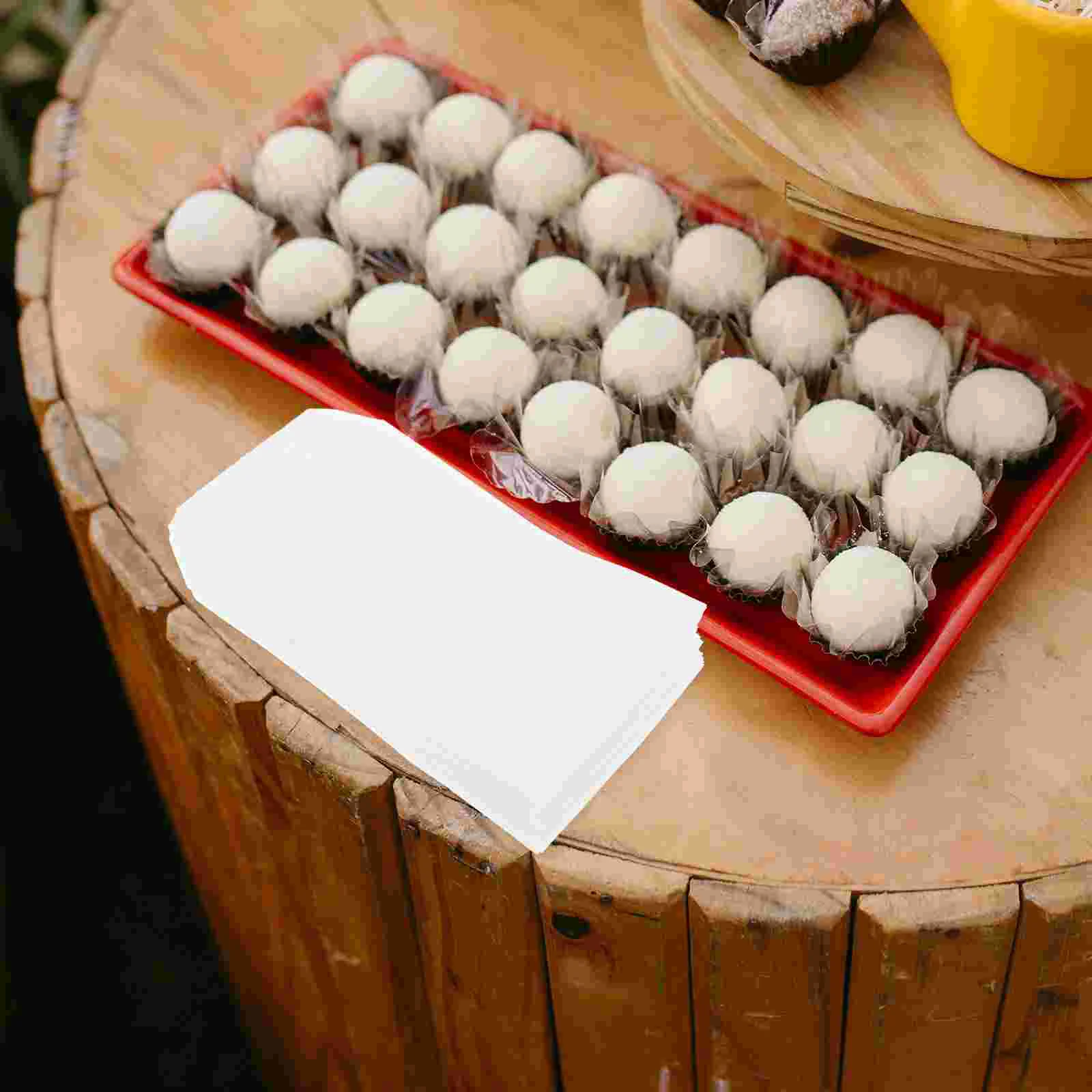 50 шт. самоклеящиеся полупрозрачные бумажные пакеты для упаковки пищевых