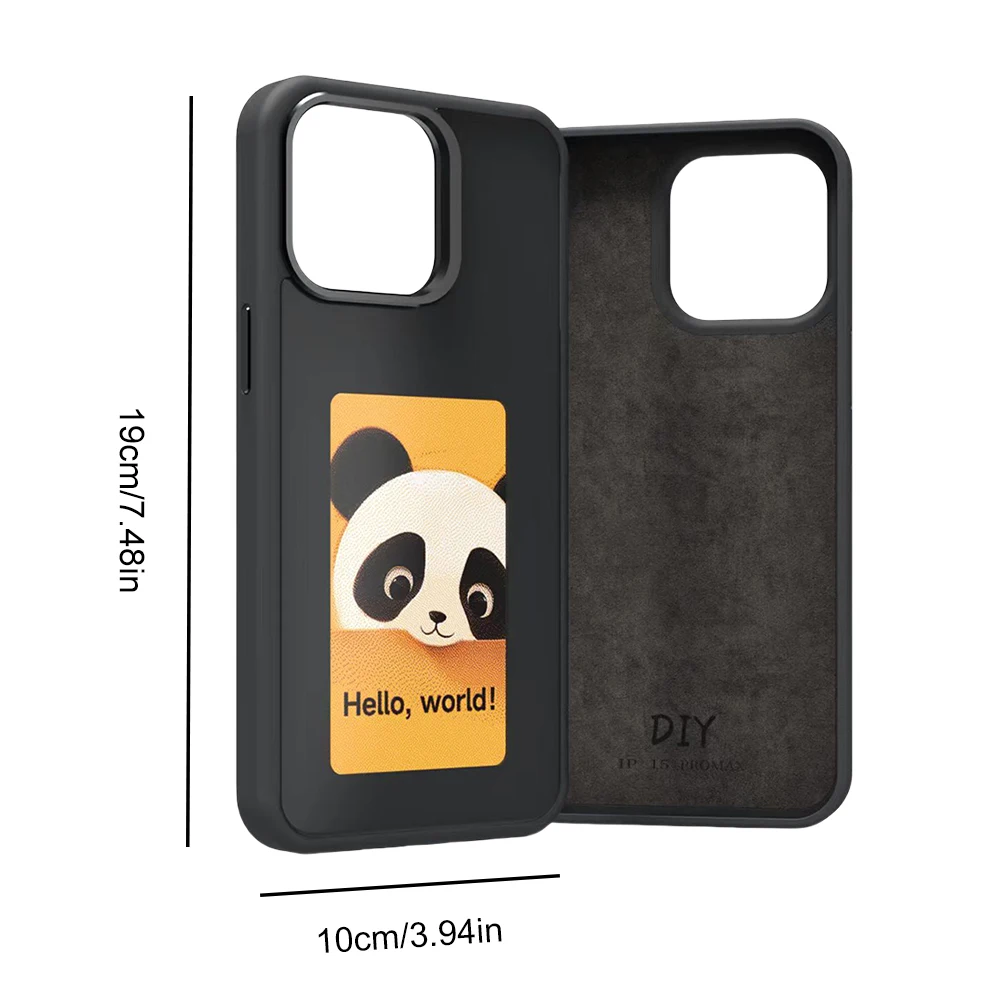 NFC функциональные чехлы для смартфонов Refresh E-Ink чехол телефона с беспроводным