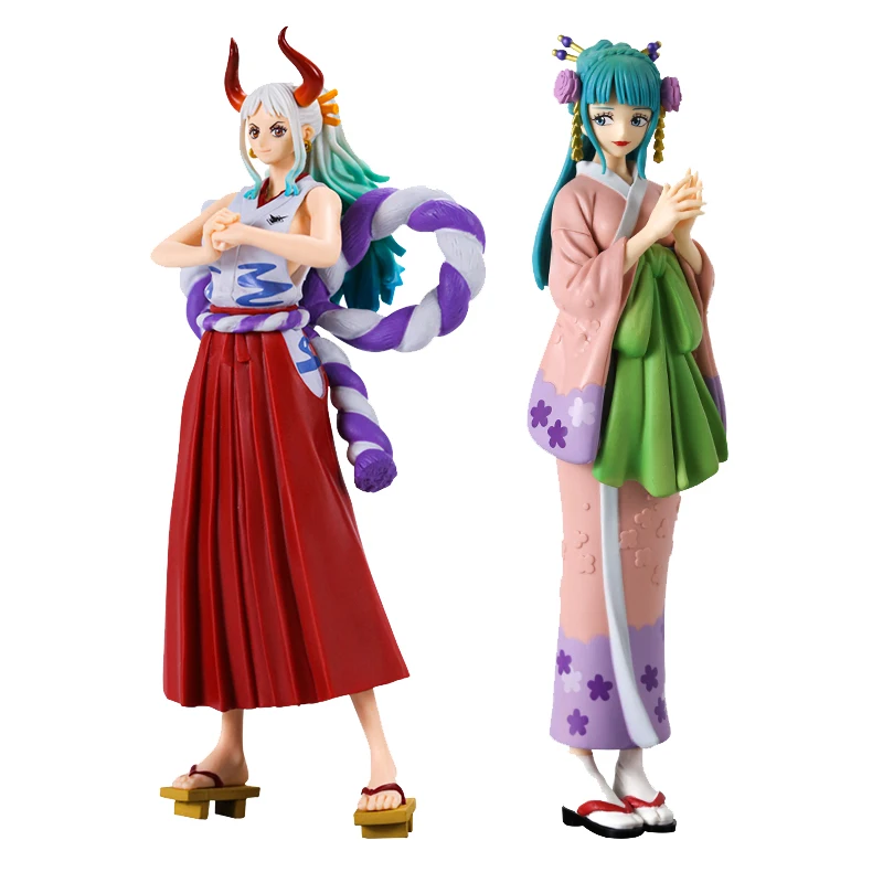 

16cm Anime One Piece Figure Kozuki Hiyori The Grandline Lady Wano Country Yamato Kozuki Hiyori Action Figure PVC Model Toys Gift