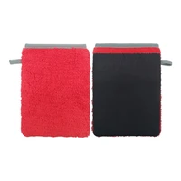towel car paint cleaning care magic clay mitt coral fleece wash brush sponge glove marflo auto detailing tools voiture