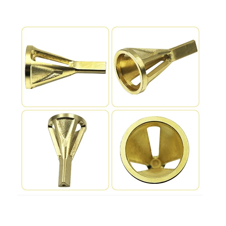 Инструменты для заусенцев сверла Треугольные 1/2 шт. медные заусенцы инструмент