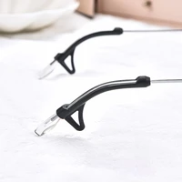 high quality eyewear transparent anti slip silicone ear hook temple tip holder spectacle eyeglasses grip eye glasses accessories