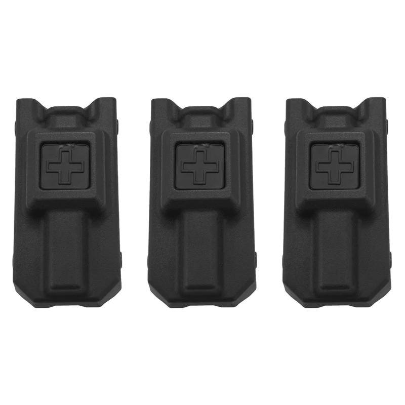 

3X Tourniquet Carrier Pouch Storage Bag Molle Tourniquet Holder Tourniquet Carrier Case For Outdoor Hunting Black