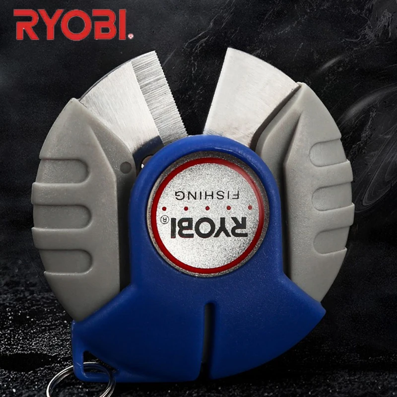 

Острые Ножницы из нержавеющей стали RYOBI, резак, роскошные высококачественные рыболовные ножницы