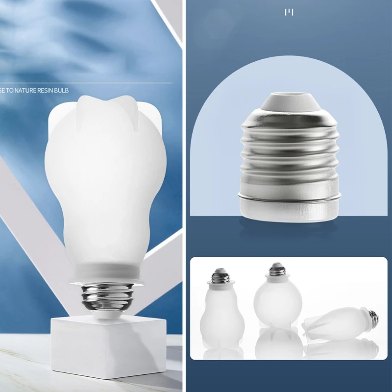

95AB Silica Gel Mould for bulb Swing Table Suitable for Handmade Crafts Gifts to your Classmates Family and Friends