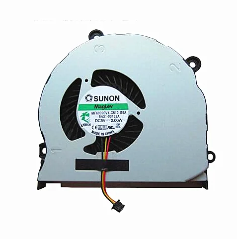 

SSEA New Fan For SAMSUNG NP355V4X NP355V4C NP350V5C NP355E4C P/N KSB06105HA MF60090V1-C510-G9A AB08005HX10K300 CPU Cooling Fan