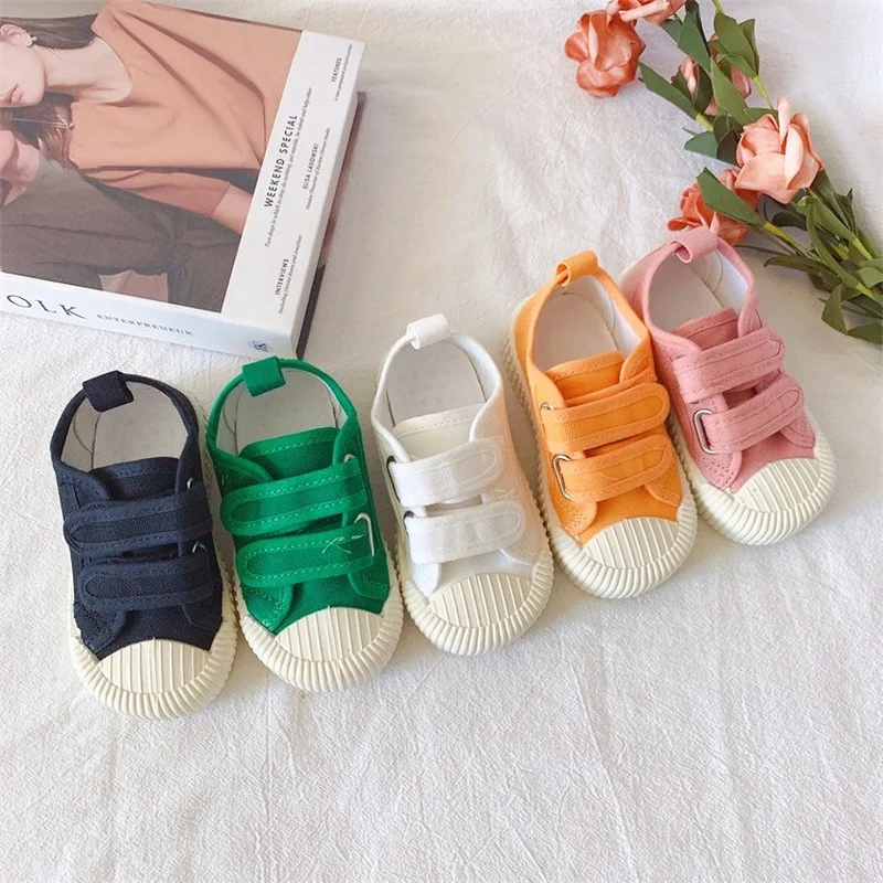 

Baby biscuit shoes children shoes canvas shoe boys small white girls cloth shoes kindergarten indoor shoes