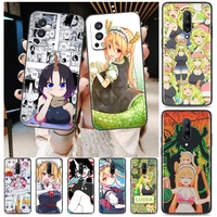 anime kobayashi maid dragon for oneplus 9 9r nord ce 2 n10 n100 8t 7t 6t 5t 8 7 6 pro plus 5g silicone phone case cover