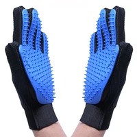 2022 new upgrade version hot sale scratch proof and breathable five finger beauty gloves for dog and cat pet clean gloves