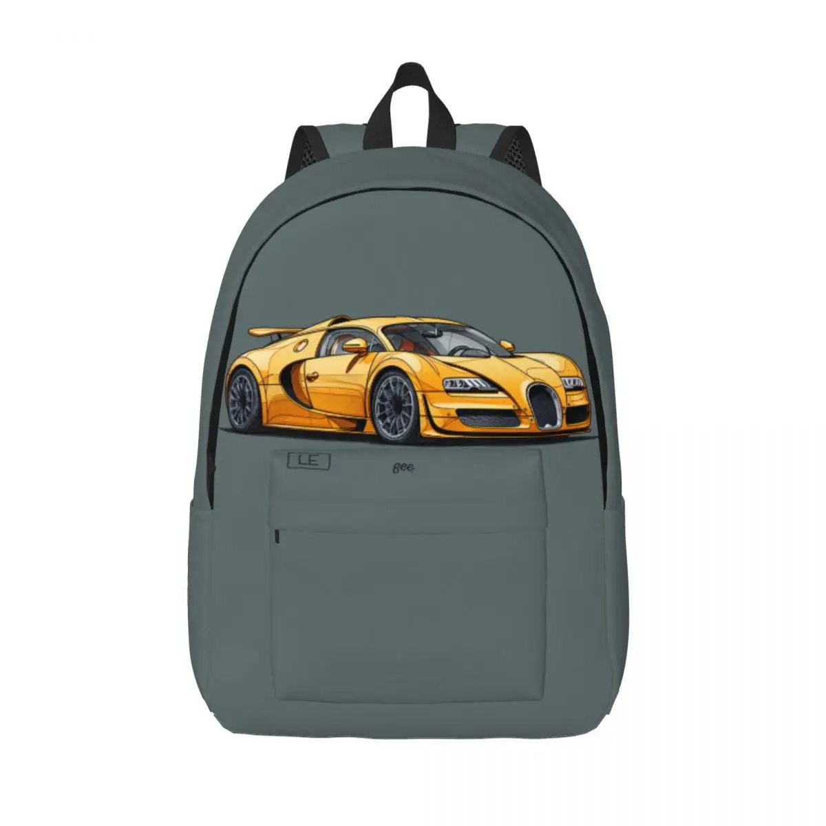 

Super Sports Car Canvas Backpacks Graphic Cartoon Cute Bag Summer Backpack Soft Bags