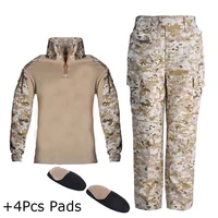 kids boys suits us army tactical military uniform airsoft camo combat proven shirts pants rapid assault battle tactical pants