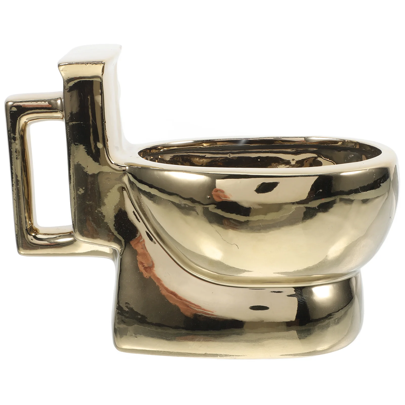 Туалетная чашка универсальная вода забавный подарок со скрытым какашками