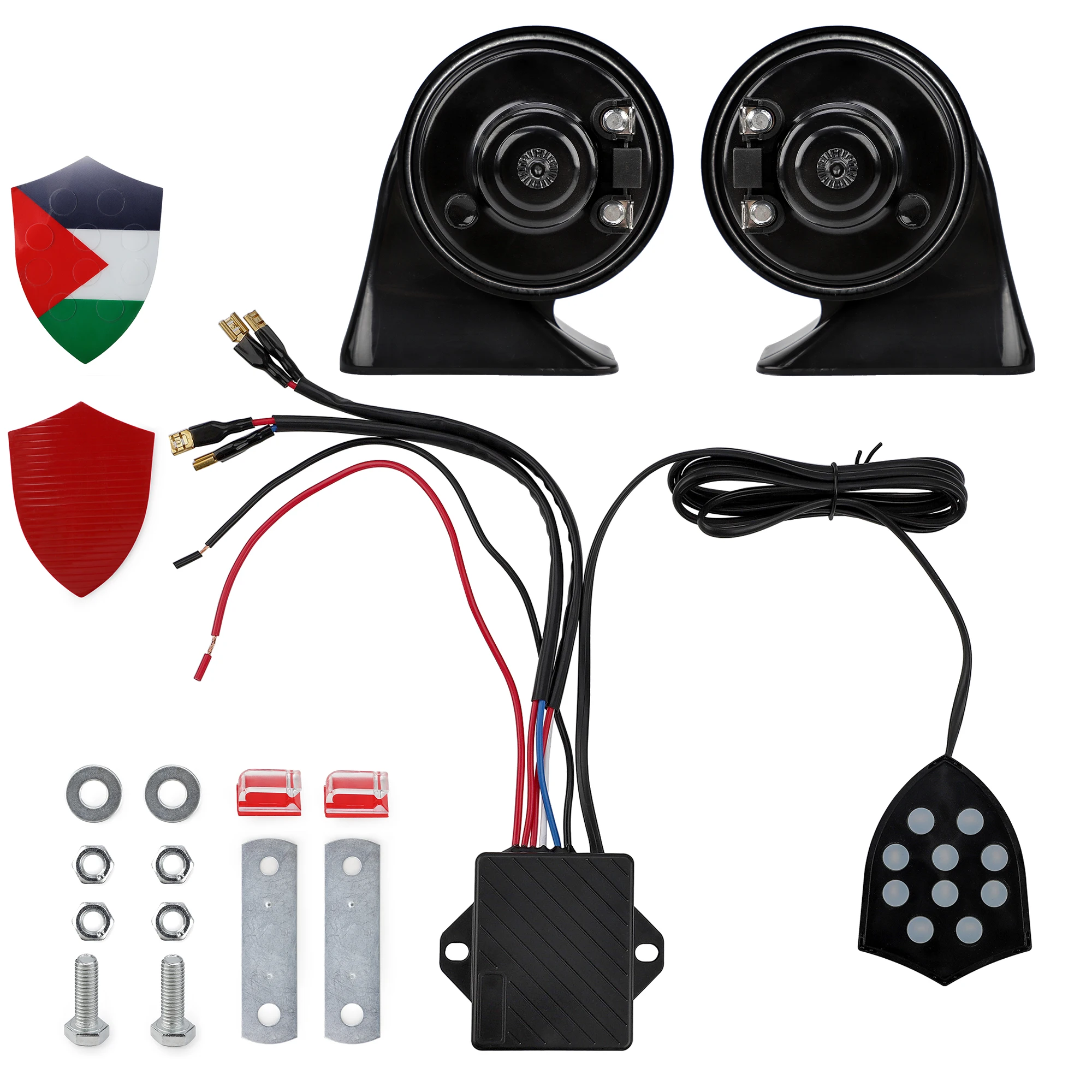 

Универсальный Электронный Звуковой Сигнализатор 12В С 10 Музыкальными Звуковыми Контроллерами, Регулируемой Громкостью