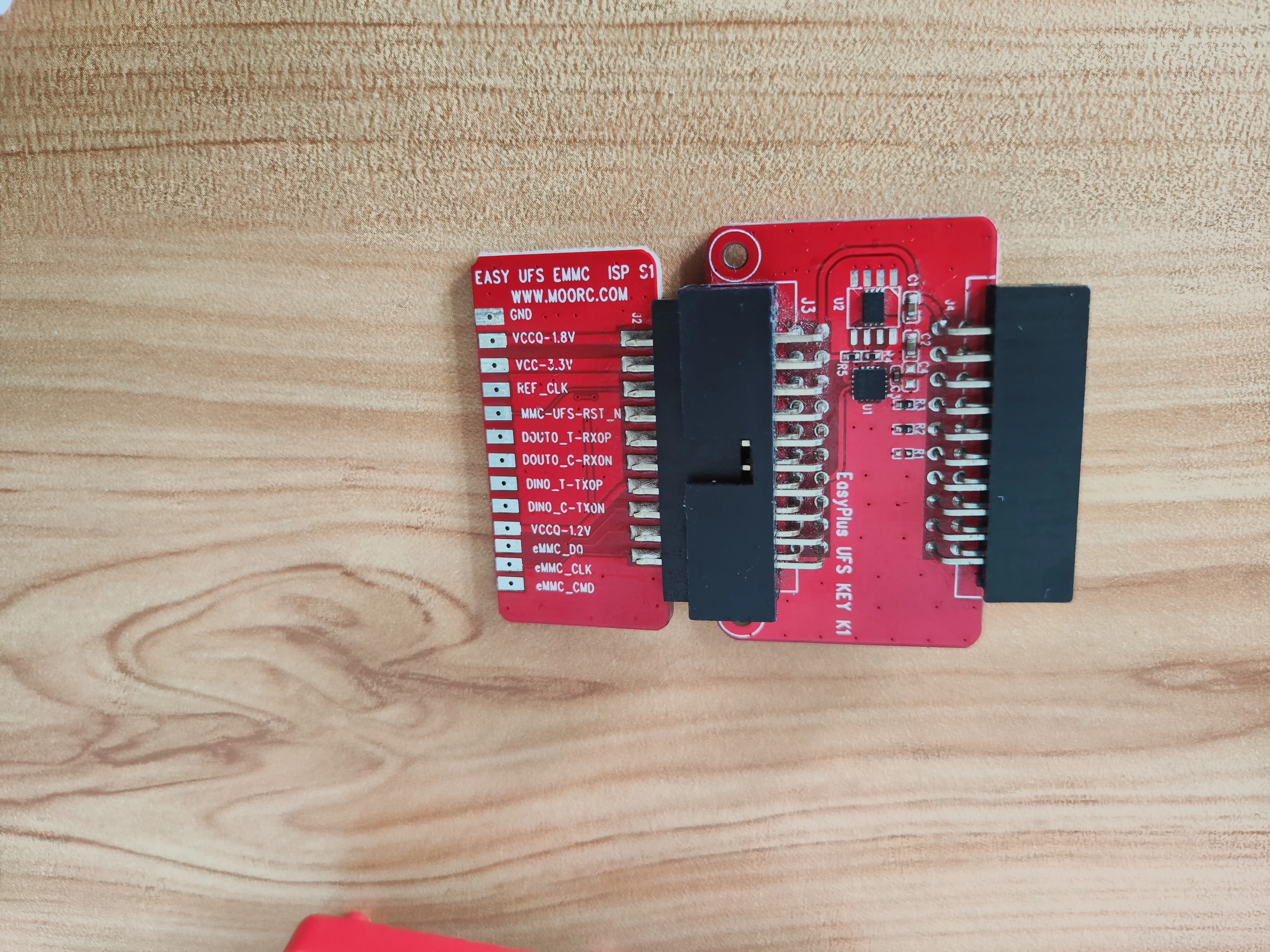 UFS 4 в 1 EASY-JTAG Team с чипом шифрования U2 + простой адаптер EMMC ISP S1