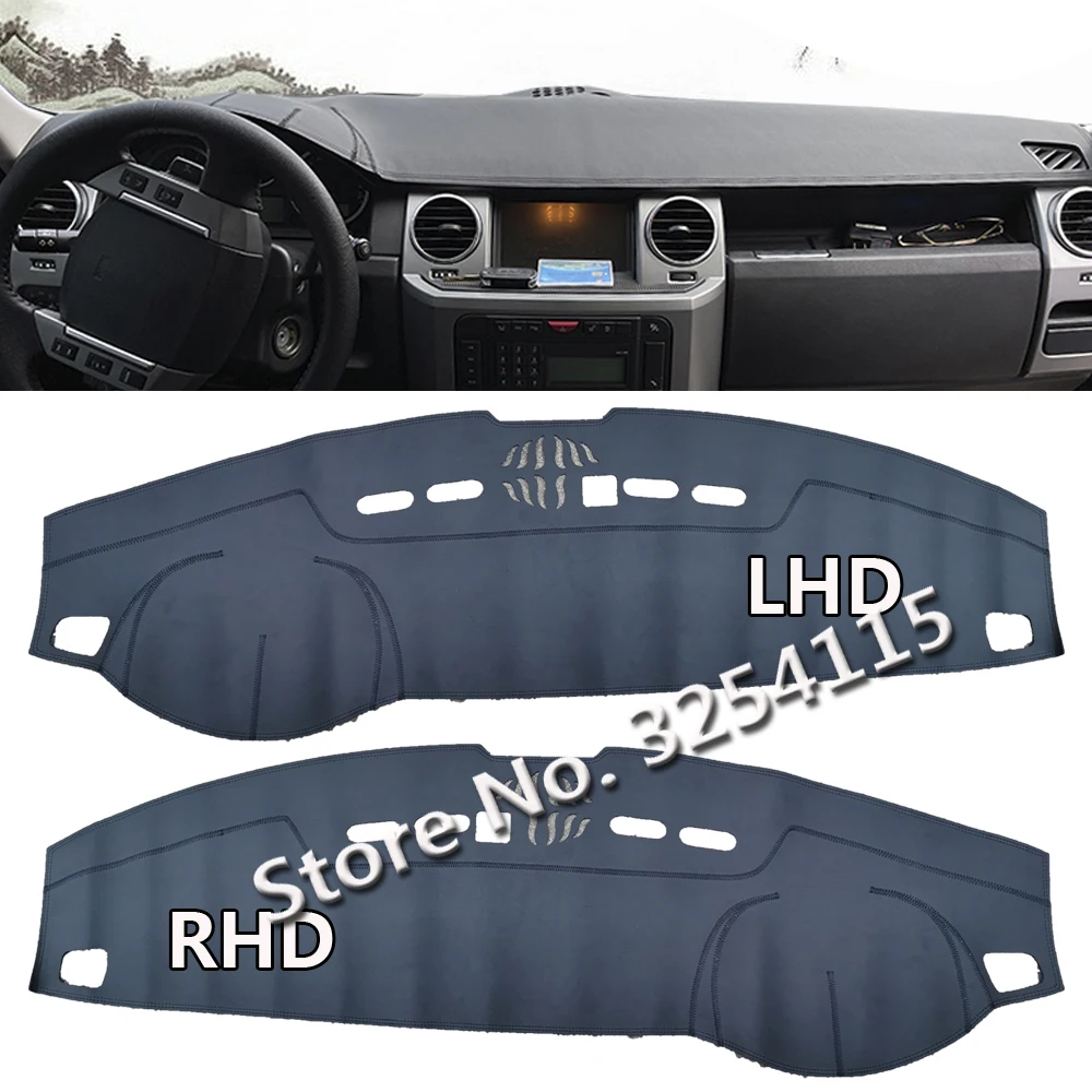 Leather Dashmat Dashboard Cover Pad Dash Mat Carpet Car Accessories for Land Rover Range Rover Sport L320 2006~2009 2007 2008