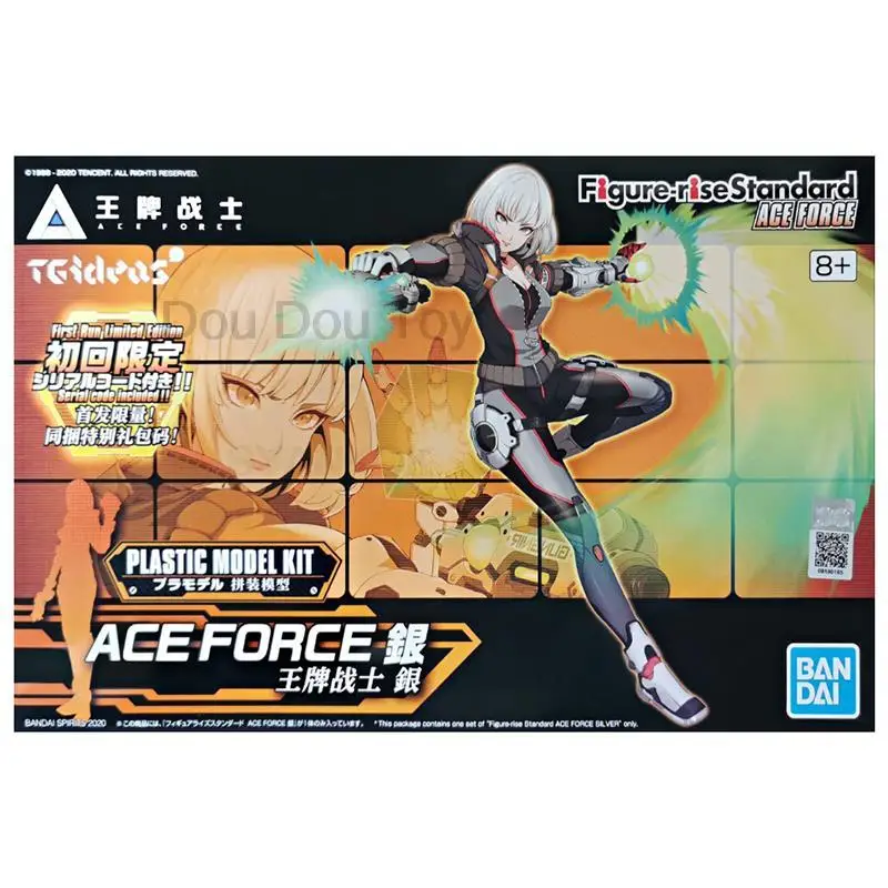 

Original Bandai Figure-rise Standard Ace Force IKAWA SAKURA SPARK & BUTTERFLY PVC Action Figures Collection Model ToyS Gift