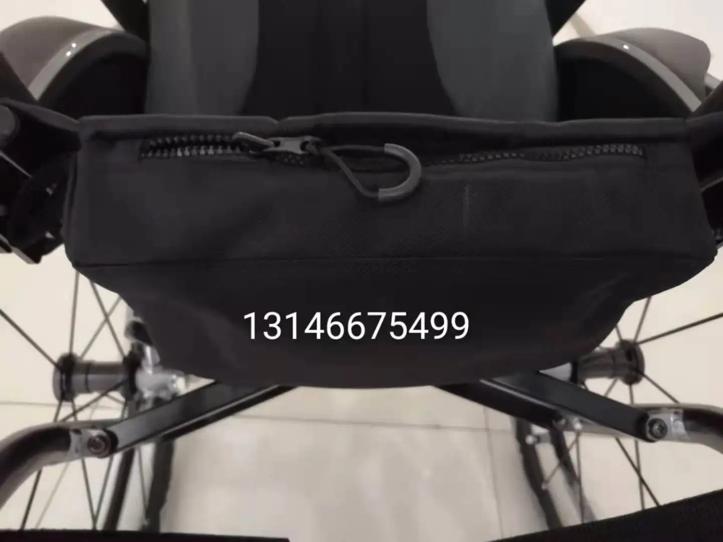 Wheelchair Seat Small Bag Suitable for Most Wheelchairs