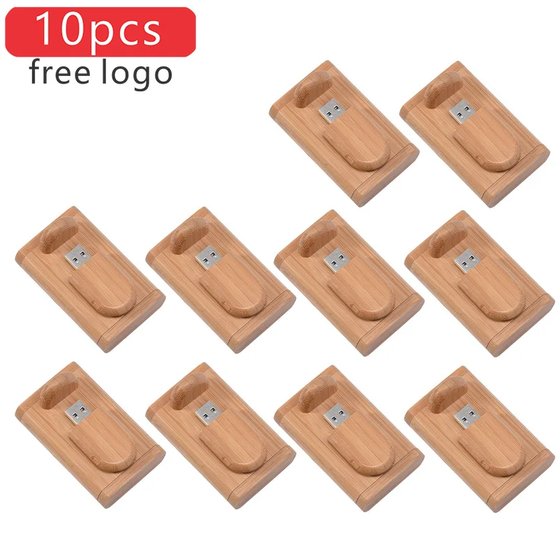 

Флеш-накопитель USB 2,0 деревянный, 128 ГБ, 10 шт./партия